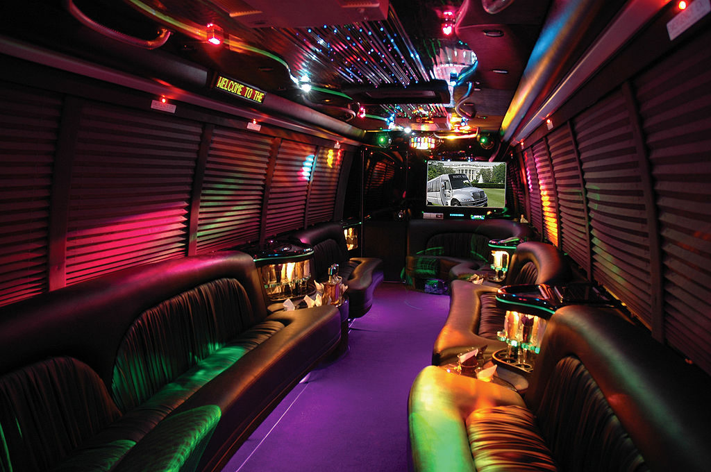 This party bus is one of the Coolest Rides You Should Have Gotten for Your Prom Night