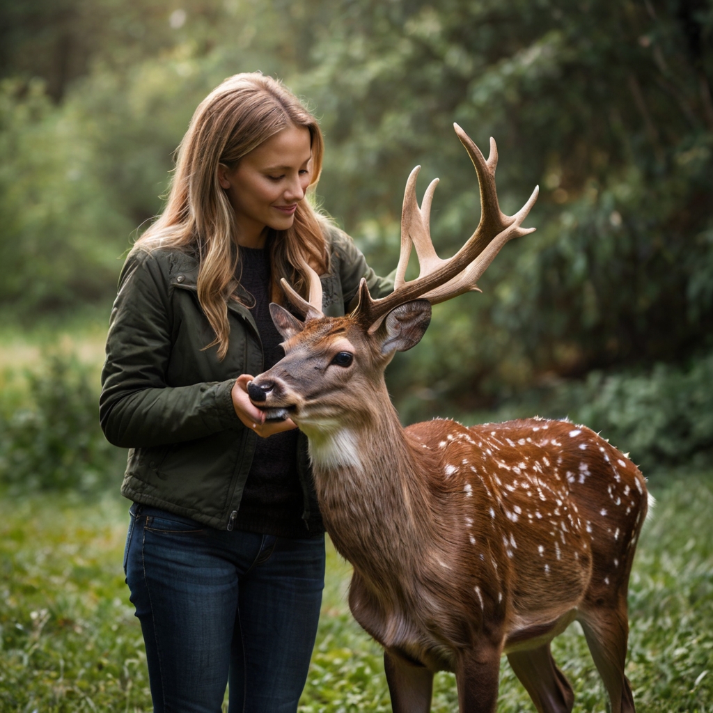 How Do Deer Show Affection to Humans